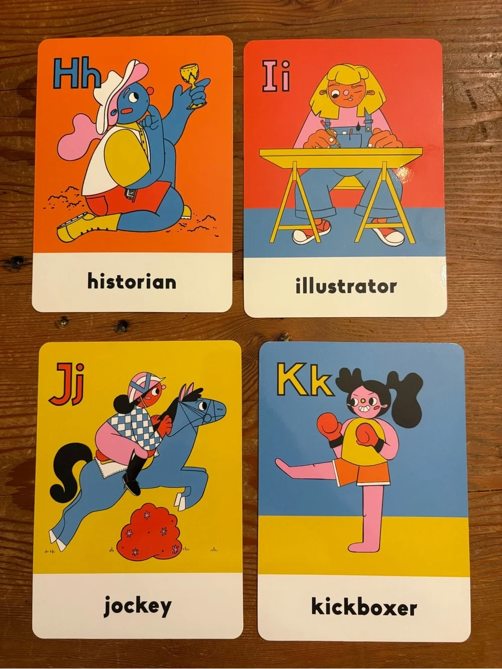 EUC Kids Galphabet Flash Cards Set